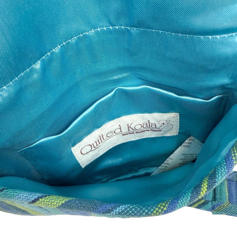 Quilted Koala Belt Bag Happy Blue Stripes - Picture 7 of 7